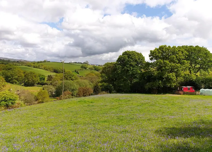The Megabus Near Tavistock And Dartmoor.