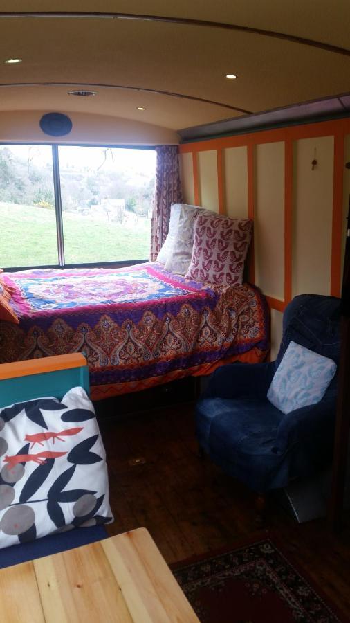 Luxury tent The Megabus Near Tavistock And Dartmoor. Lamerton